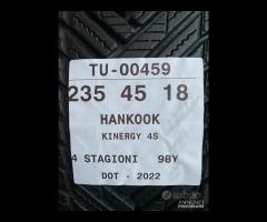 4 PNEUMATICI 235/45 R18 HANKOOK 4 STAGIONI - 10