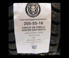 4 GOMME E CERCHI VW PIRELLI 205 55 16 A35535