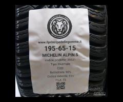 4 GOMME 195 65 15 MICHELIN A35531