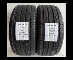 2 GOMME 225 45 17 PIRELLI A1418