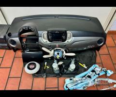 KIT AIRBAG FIAT 500 cinquecento restyling 2016/25