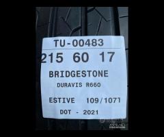 4 PNEUMATICI 215/60 R17C BRIDGESTONE ESTIVE - 10