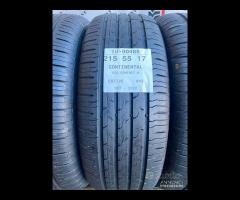 4 PNEUMATICI 215/55 R17 CONTINENTAL PARI AL NUOVO