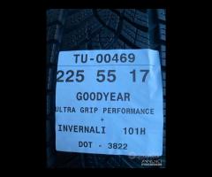 4 PNEUMATICI 225/55 R17 GOODYEAR INVERNALI 95% - 10