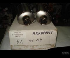 marmitta AKRAPOVIC Yamaha R1 2001/2006