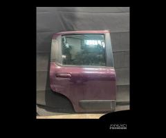 Porta posteriore destra Fiat Panda con fascia