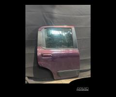 Porta posteriore destra Fiat Panda con fascia