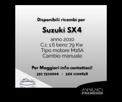 Suzuki sx4 anno 2010