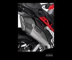 Scarico racing Akrapovic per Multistrada V4