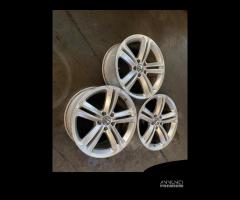 3 cerchi in lega VW Scirocco 18 pollici R Line