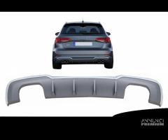 Diffusore posteriore Audi A3 8V Facelift 2016-2019 - 1