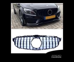 Calandra/Griglia nera GT R Mercedes Classe C W205 - 1