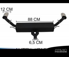Scarico doppio Sportivo Bmw X6 E71 - 2
