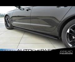 Coppia splitter minigonne per Audi A6 C7 2011 2014