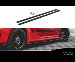 Coppia splitter minigonne FIAT 500 ABARTH