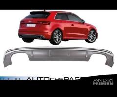 Sotto paraurti S3 look per Audi A3 8V sportback 5