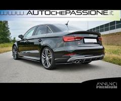 Coppia splitter posteriori per Audi S3 8V Sedan Fa