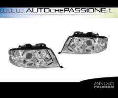 Fanali anteriori angel led Audi A6 4B 2001 2005