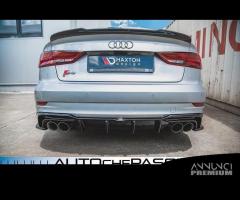 Estrattore posteriore per Audi S3 Sedan 8V Facelif