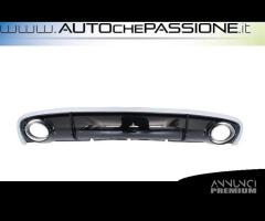 Inserto paraurti posteriore RS4 look A4 B8 07 2011