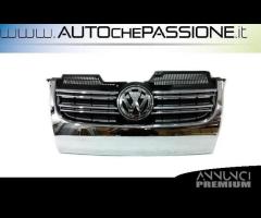 Griglia/calandra anteriore cromata per VW Golf 5