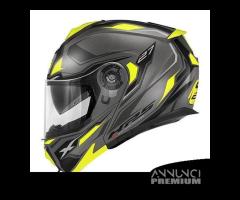 CASCO MODULARE MOTO GIVI X27 GIALLO DOPPIA VISIERA