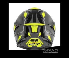 CASCO MODULARE MOTO GIVI X27 GIALLO DOPPIA VISIERA