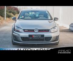 Splitter Spoiler anteriore per VW Golf VII 7 GTI