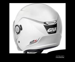 CASCO JET MOTO GIVI 12.5 BIANCO DOPPIA VISIERA