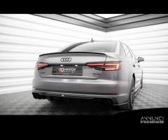 Spoiler posteriore Audi A4 S-line B9 doppio