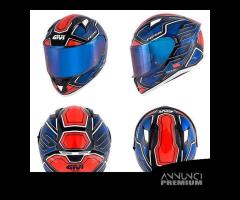 CASCO INTEGRALE MOTO GIVI 50.6 SPORT DEEP +VISIERA