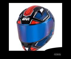 CASCO INTEGRALE MOTO GIVI 50.6 SPORT DEEP +VISIERA