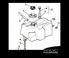 Serbatoio benzina Piaggio Free - 299046 417539 - 12