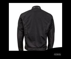 GIACCA TRAFORATA MOTO MOORE AIR NERO IMPERMEABILE