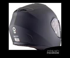 CASCO INTEGRALE MOTO NOS NS7F NERO OP FIBRA VETRO