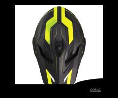 CASCO MOTO ENDURO ADVENTURE SHOT TREK NERO GIALLO