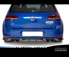 Estrattore posteriore VW Golf 7 R / R-Line 12>17