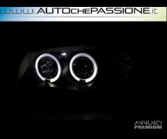 Fari angel eyes neri BMW SERIE 1 E81 E87 E82 E88 2