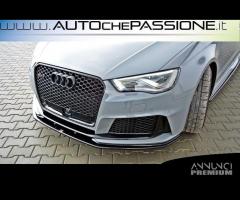 Splitter Spoiler anteriore V2 per Audi A3 RS3 8V