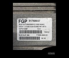 ECU FIAT IDEA 1.3 MJET CODICE: 51768657; MJD6JF.M4