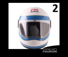 Casco FM Fimez Grand Prix epoca in fiberglass - 8