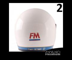 Casco FM Fimez Grand Prix epoca in fiberglass - 9