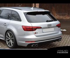 Spoiler/alettone tipo RS4 per Audi A4 B9 Avant 201