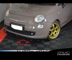 Coppia splitter minigonne per FIAT 500 HATCHBACK