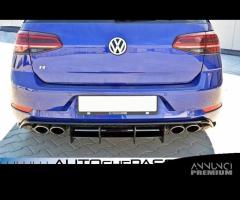 Estrattore posteriore V1 per VW Golf VII 7 R 2017