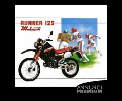 Maschera portafaro rossa Malaguti Runner 125