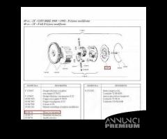 Piatto spingidisco Benelli Motorella Fak - Surflex - 9