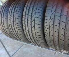 Gomme 255 40 19 pirelli p zero usate