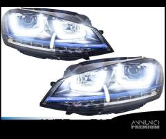 Coppia Fanali anteriori BLU LED GOLF 7 2012 2017