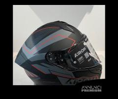 Casco AIROH MATRYX SENTINEL RED MATT